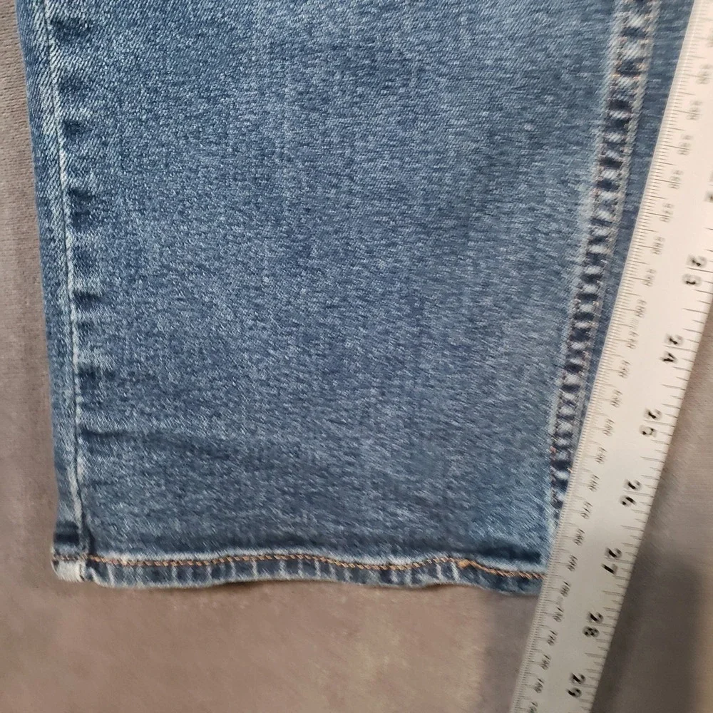 Levi Strauss Signature Relaxed Jeans Mens 36x30 Blue Medium Wash Denim